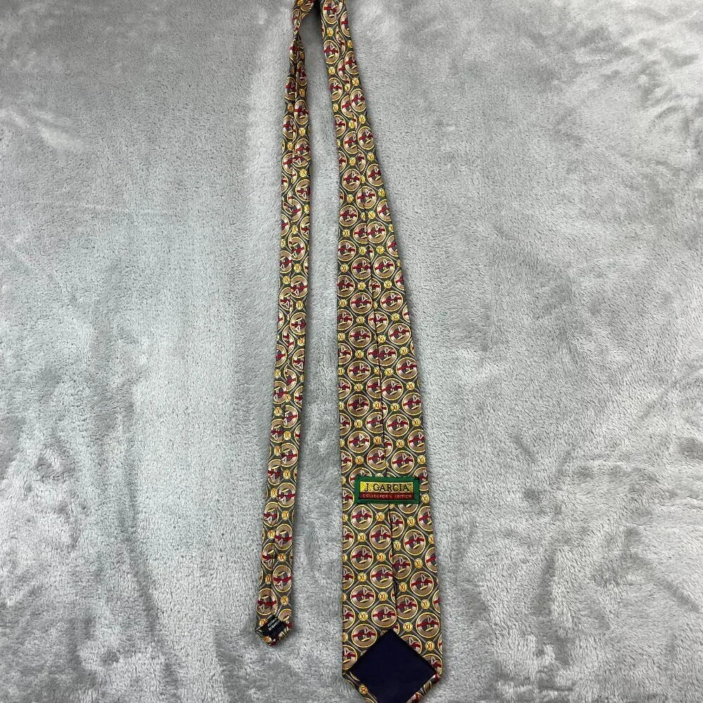 Vintage Jerry Garcia Men's Classic 100% Silk Neck Tie